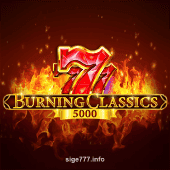 sige77 Burning Classics 5000 Slot Game